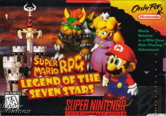 Box art of Super Mario RPG for the Super Nintendo